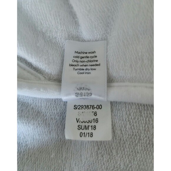 Athleta Mindsight Vest in White Size XS Adjustable Drawstring Pockets Breathable - Picture 9 of 10